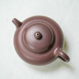 Persimmon Round Yixing Zisha Teapot – 150ml