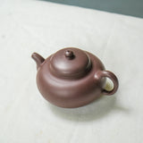 Persimmon Round Yixing Zisha Teapot – 150ml