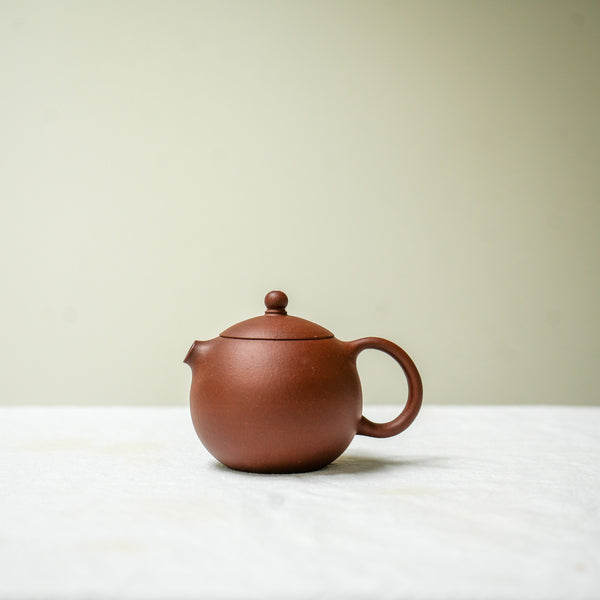 Yixing Pufferfish Xishi Zisha Teapot 120ml Teapot- Cha Moods