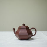 Six-Faceted Pear-Shaped Yixing Zisha Teapot 130ml Teapot- Cha Moods