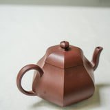 Six-Faceted Pear-Shaped Yixing Zisha Teapot 130ml Teapot- Cha Moods