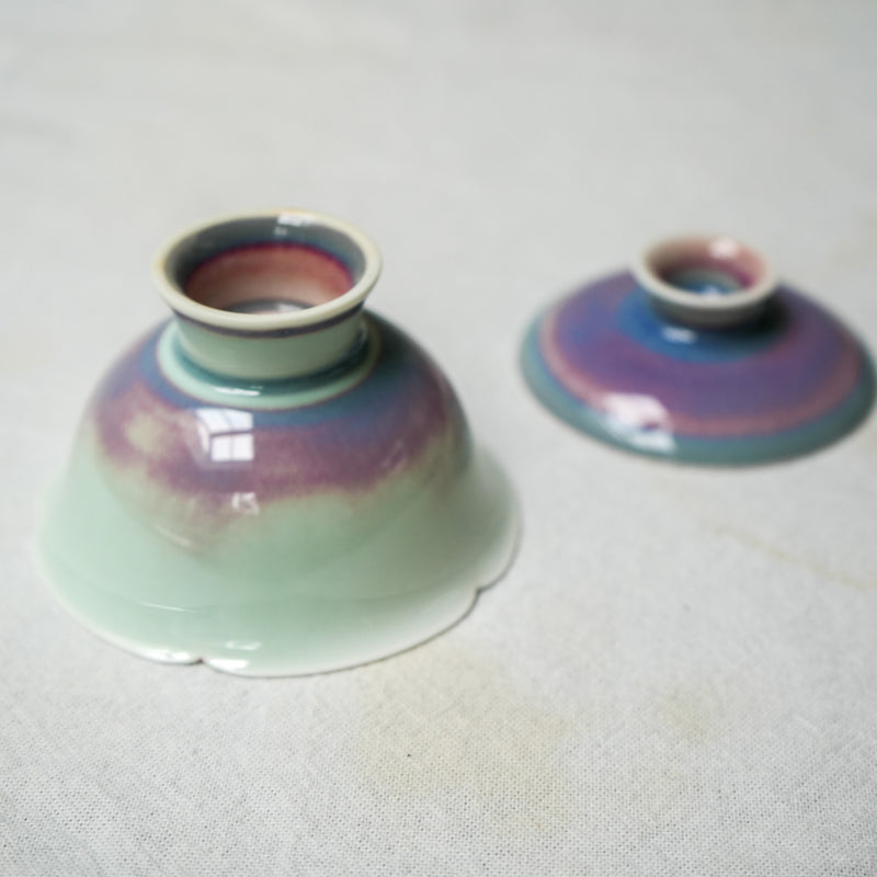 Watercolor 'Mini Unicorn' Gaiwans 60ml  Teaware- Cha Moods