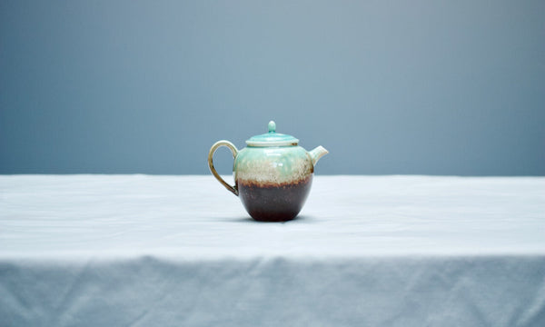 Watercolor Lucite Green' Teapot 200 theeservies Cha Moods