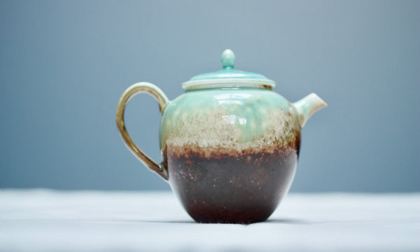 Watercolor Lucite Green' Teapot 200 theeservies Cha Moods