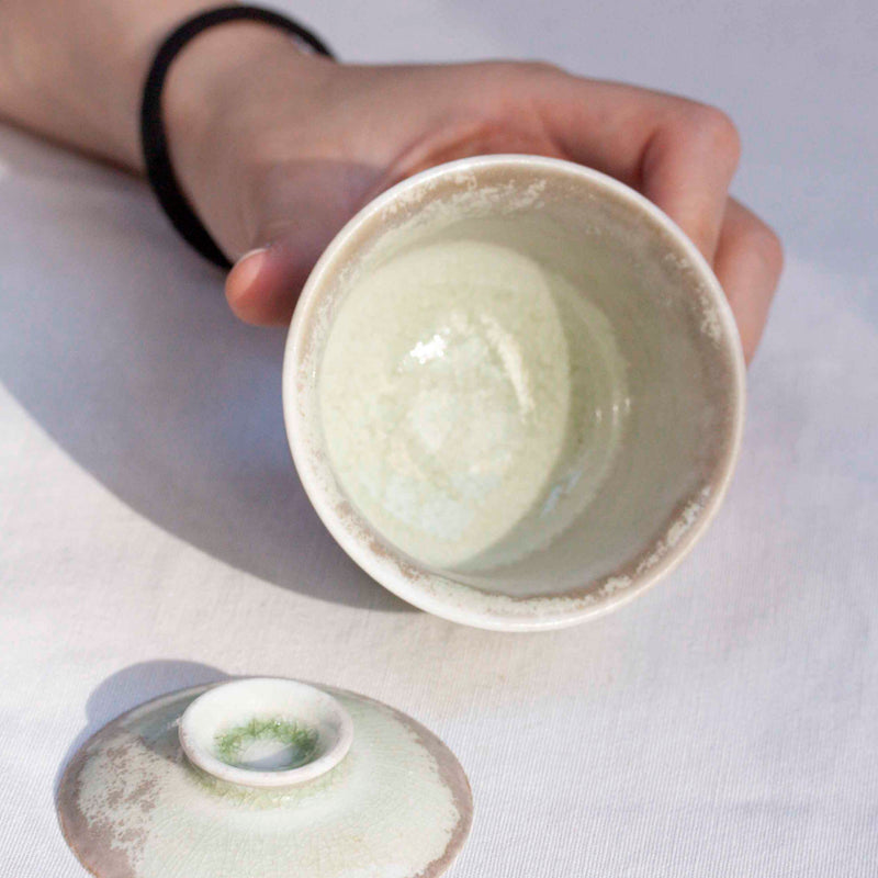 'Little Jade' Ceramic Gaiwan 110ml  Teaware- Cha Moods
