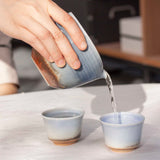 Watercolor 'Sky Earth' Fairness Cup 180ml  Teaware- Cha Moods