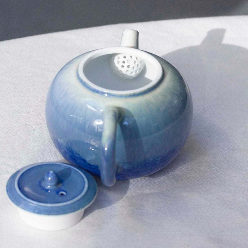 Watercolor 'White Sapphire' Teapot 200ml  Teaware- Cha Moods