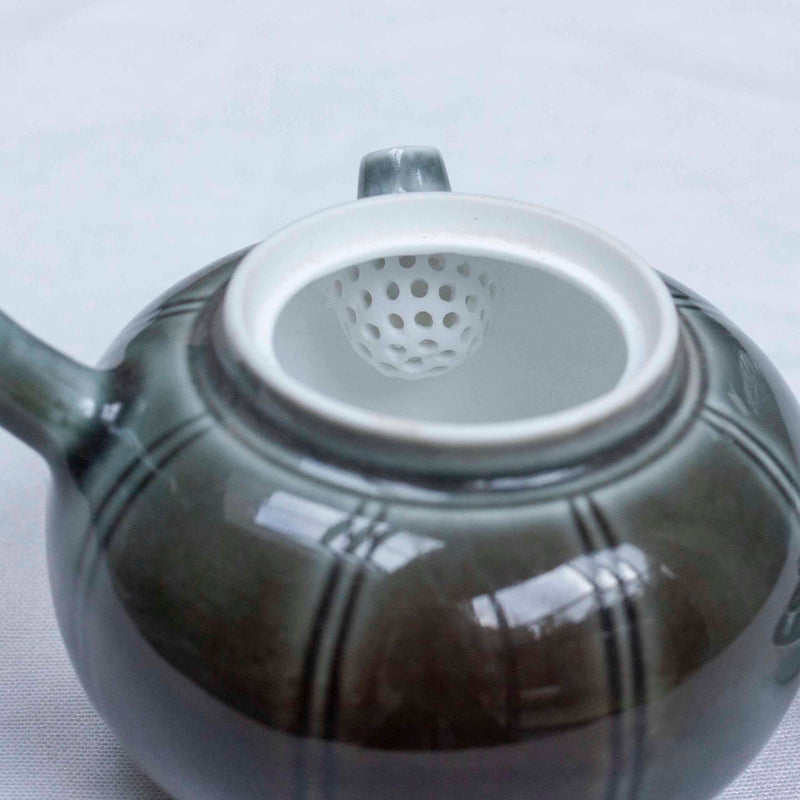 Watercolor 'Calmly Navy' Teapot 200ml  Teaware- Cha Moods