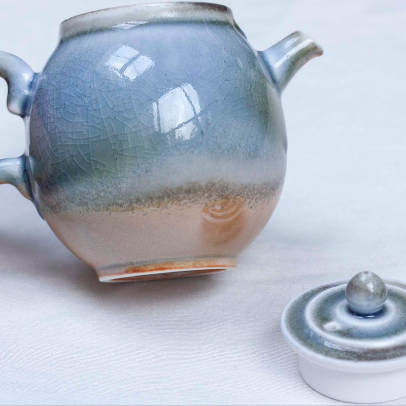 Watercolor 'Navy Gold' Teapot 180ml  Teaware- Cha Moods