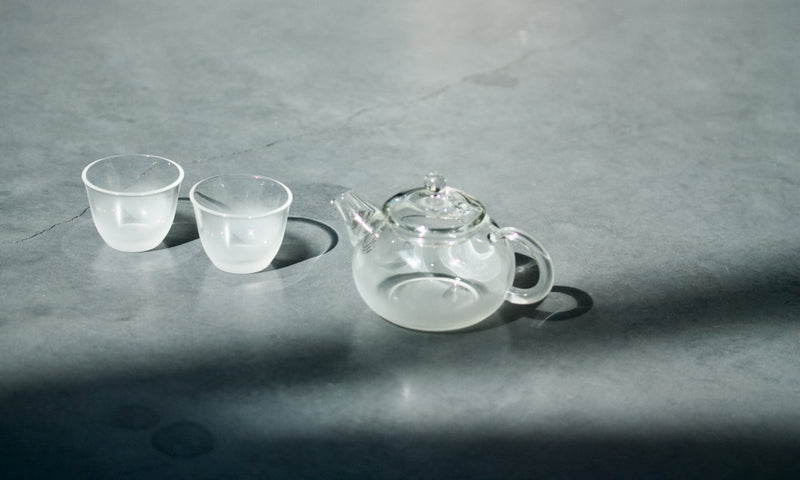 Cloudy Glass Xishi Teapot 200ml  Teaware- Cha Moods