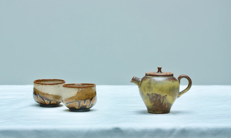 Watercolor 'Cedar Brown' Teapot 150ml  Teaware- Cha Moods