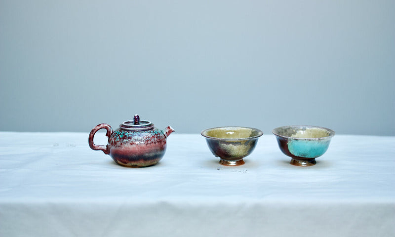 Watercolor 'Four Seasons' Teapot 150ml  Teaware- Cha Moods