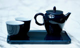 Lotus Pond Porcelain Teaware Set Navy Teaware- Cha Moods