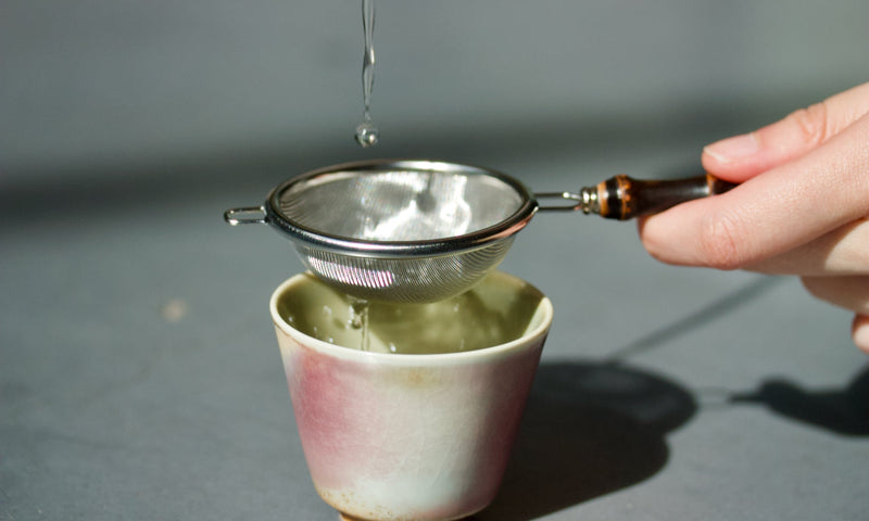 Bamboo handle Tea Strainer ⌀6.3cm  Teaware- Cha Moods