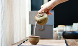 Watercolor 'Forest Green West' Teapot  Teaware- Cha Moods