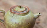 Watercolor 'Forest Green West' Teapot  Teaware- Cha Moods