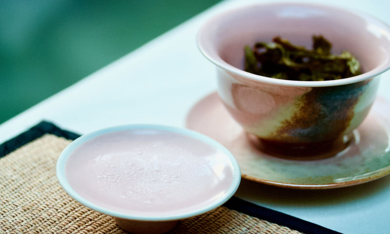 Watercolor 'Peach Blossom' Gaiwan 160ml  Teaware- Cha Moods